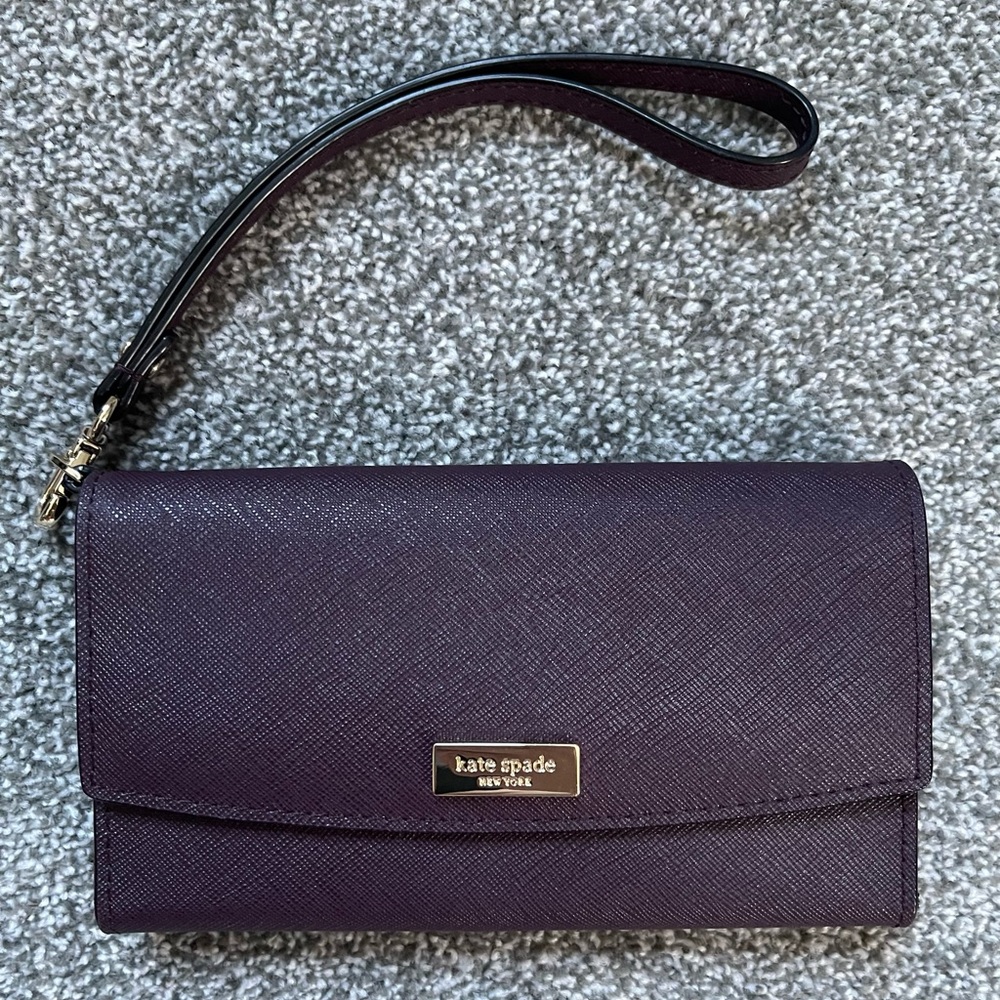 Kate Spade New York Laurel Way Saffiano Leather Wristlet